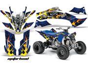 2009 2013 Yamaha YFZ 450R^^09 13 YFZ 450X AMRRACING ATV Graphics Decal Kit Motorhead Blue