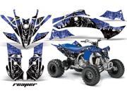2009 2013 Yamaha YFZ 450R^^09 13 YFZ 450X AMRRACING ATV Graphics Decal Kit Reaper Blue