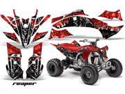 2009 2013 Yamaha YFZ 450R^^09 13 YFZ 450X AMRRACING ATV Graphics Decal Kit Reaper Red