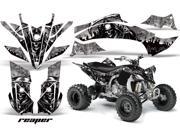 2009 2013 Yamaha YFZ 450R^^09 13 YFZ 450X AMRRACING ATV Graphics Decal Kit Reaper Silver