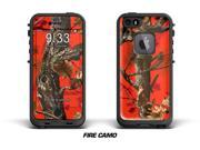 Designer Decal for iPhone 6 LifeProof Case Fire Camo