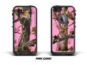 Designer Decal for iPhone 6 LifeProof Case Pink Camo