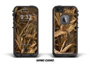 Designer Decal for iPhone 6 LifeProof Case Wing Camo