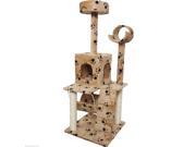 Cat Kitty Tree Tower Condo Furniture Scratch Post Pet House Toy Bed Paws 52