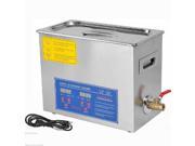 Stainless Steel 6 L Liter Industry Heated Ultrasonic Cleaner Heater w Timer