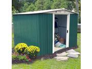 10 x8 Storage Shed Large Backyard Outdoor Garden Garage DIY Sheds Kit Building