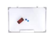24 x16 Single Side Magnetic Writing Whiteboard Dry Erase Board Office with Eraser