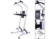 Chin Up Stand Pull Up Bar Dip Power Tower Fitness Home Gym Workout