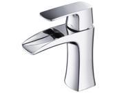 Fresca FFT3071CH Fortore Single Hole Mount Bathroom Vanity Faucet Chrome