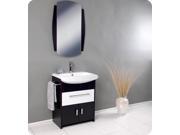 Fresca Distinto Modern Bathroom Vanity w Wenge Wood Finish