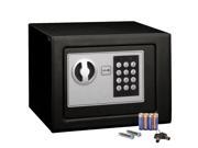 Small Black Digital Electronic Safe Box Keypad Lock Home Office Hotel Gun