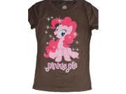 My Little Pony Little Girls Pink Brown Character Print Star Sparkle T Shirt 5 6