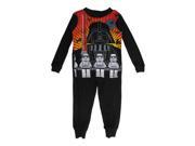 Star Wars Little Boys Black Darth Vader Lego Character 2 Pc Pajama Set 4