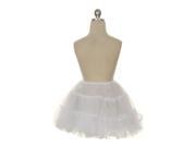 Kids Dream White Half Length Petticoat Slip Girls 8