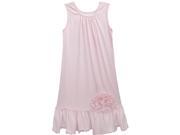 Isobella Chloe Little Girls Pink Bettie A Line Sleeveless Maxi Dress 4T