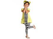 KidCuteTure Little Girls Sprite Stripe Designer Miranda Tunic Legging Set 6