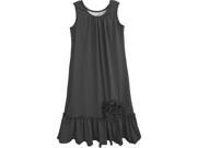 Isobella Chloe Big Girls Black Bettie A Line Sleeveless Maxi Dress 7