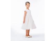 Sweet Kids Big Girls Champagne Lace Sequin Tulle Junior Bridesmaid Dress 12
