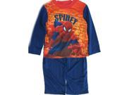 Spiderman Little Boys Green Cartoon Inspired Long Sleeved 2 Pc Pajama Set 6