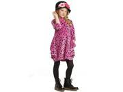 KidCuteTure Little Girls Carnation Pink Velour Zina Designer Fall Dress 2