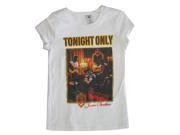 Jonas Brothers Big Girls White Tonight Only Scene Printed T Shirt 10 12