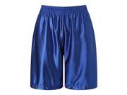 Richie House Little Boys Blue Leisure Classic Smooth Sports Shorts 6 7