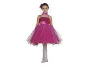 Cinderella Couture Big Girls Fuchsia Corsage Scarf Easter Occasion Dress 14