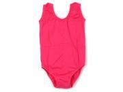 Cinderella Couture Big Girls Fuchsia Sleeveless Stretchy One Piece Leotard 8