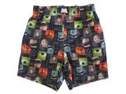 Disney Little Boys Multi Color Pixar Character Print Swimwear Shorts 2T