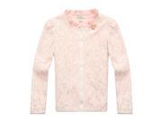 Richie House Little Girls Pink Lace Bow Charming Coat 4
