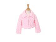 Big Girls Pink Rose Cuddle Faux Poly Lining Special Occasion Bolero 12