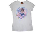 Disney Little Girls White High School Musical Character Print T Shirt 4 5