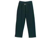 Little Girls Green Pleated School Uniform Trouser Pants 6