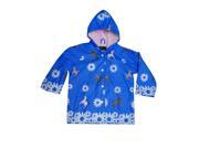 Blue Pony Toddler Boys Rain Coat 4T