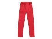 Richie House Little Boys Red Elastic Waistband Leisure Pants 3 4