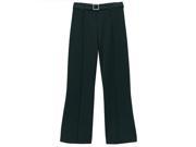 Little Girls Green Buckle School Uniform Trouser Pants 4