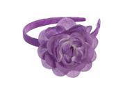 Lito Girls Purple Large Flower Hairband Accessory