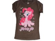My Little Pony Big Girls Pink Brown Character Print Star Sparkle T Shirt 14 16
