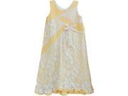 Isobella Chloe Little Girls Marigold Arabella A Line Sleeveless Party Dress 5