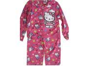 Hello Kitty Big Girls Fuchsia Kitty Image Star Print 2 Pc Pajama Set 10