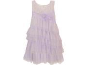 Isobella Chloe Little Girls Lilac Fairy Princess A Line Sleeveless Dress 4