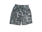 Marvels Little Boys Grey Camouflage Print Heroes Basketball Shorts 3T