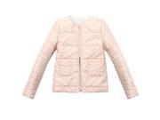 Richie House Little Girls Padding Jacket with Flower Printing 2