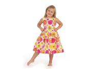 Angels Garment Big Girls Red Sash Floral Print Easter Spring Dress 7