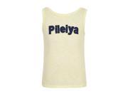 Richie House Little Girls Yellow Letter Embroidered Summer Knit Tank Top 3