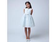 Sweet Kids Little Girls Blue Embroidered Organza Easter Occasion Dress 2
