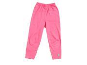 KidCuteTure Little Girls Raspberry Jersey Pedal Pusher Leggings 4