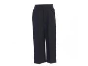 Lito Baby Boys Black Elastic Waistband Special Occasion Long Dress Pants 12 18M