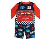 Cars Little Boys Red Lighting McQueen Character Print 2 Pc Pajama Set 2T