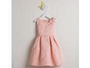 Sweet Kids Little Girls Pink Rose Shoulder Bow Easter Special Occasion Dress 2